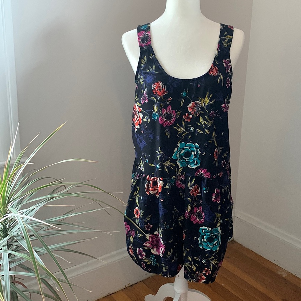 Floral Romper Shorts